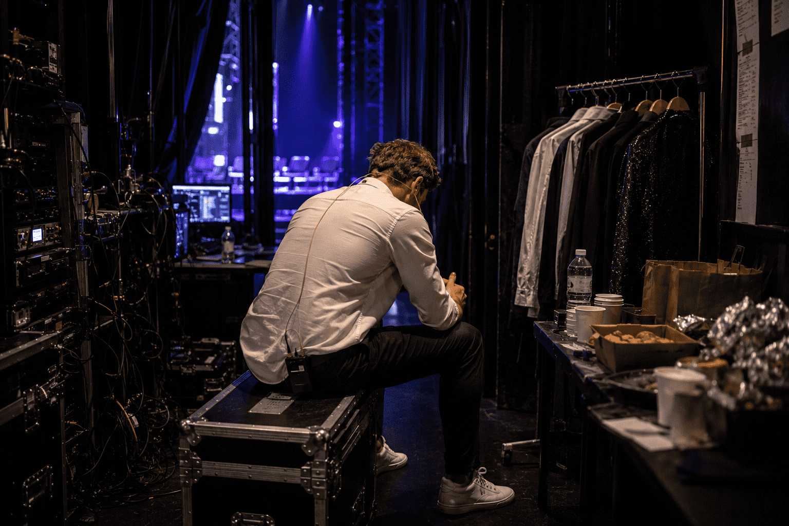 Sessione dal vivo con il pubblico